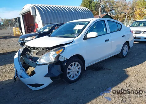 2019 Nissan Versa 1.6 S+ z USA, uszkodzony, nr VIN 3N1CN7APXKL824910